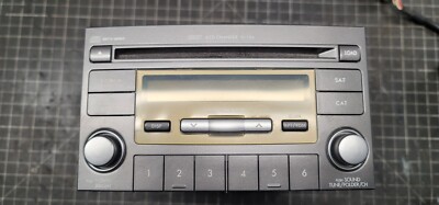 2007 Subaru Impreza Radio Stereo 6 Disc Disk CD Player Changer 2 DIN C-124