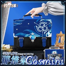 Genshin Impact Neuvillette Messenger Bag Shoulder Bag Cosplay Backpack Anime