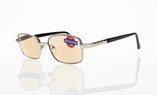 Men Tinted Crystal Lens Temple Sunglasses Reading Glasses Sun Reader 1.0  4.0