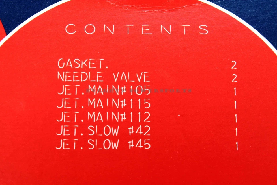 X2 Carburetor Rebuild Kit 83-84 XR 350 R Honda XR350 350R Carb Repair Set #I111 - Image 3 of 3