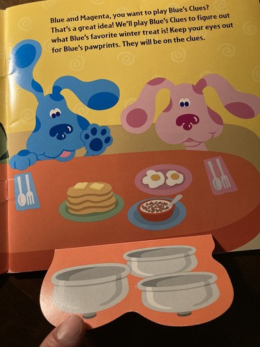 Blue's Clues: Snowy Day by Inches, Alison Softcover Book W/ Steve Simon Viacom - Picture 6 of 12