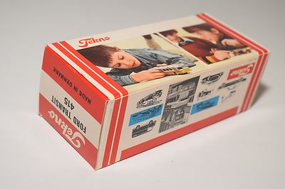 Miniature TEKNO Danemark 415 - Ford Taunus Transit Gel Leeuwen Ze - Rare, Comme Neuf