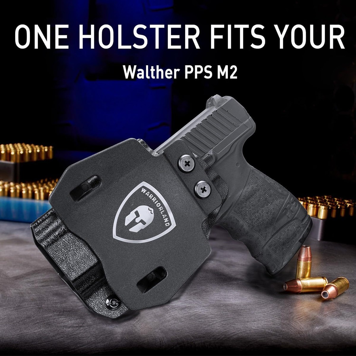 Gun Holster, Walther PPS Holsters IWB Kydex Fondine
