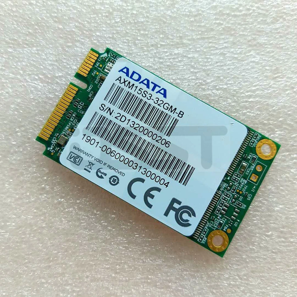 AData AXM13S2-32GM-B XM13 32GB 3Gbps Mini-PCIE (mSATA) MLC SSD Solid State Drive