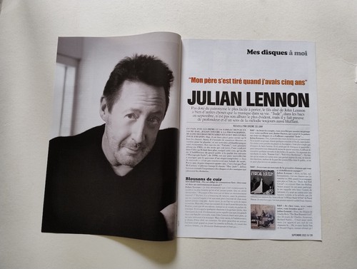Julian Lennon Danièle Graule Clippings Frankreich