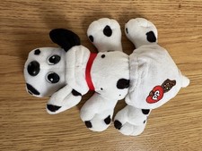 Pound Puppies Newborn Plush Stuffed Animal 2019 white black spots Tonka Diaper