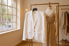 J.CREW Women's White Blazer Jacket Size 14 Button Front Lined Short Long Sleeve