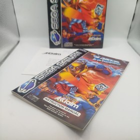 Xmen Children of the atom Game for Sega Saturn Complete Pal Italian Excellent