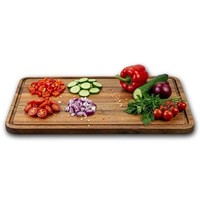Schneidbrett Fackelmann 40 X 25,5 Cm Akazienholz Fsc – FüR GemüSe, Fleisch,