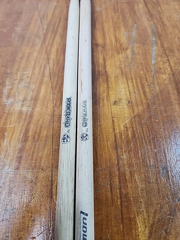 Rock Band Drum Sticks Ludwig Rockband Wii Xbox Playstation Set of 2 - Image 2 of 4