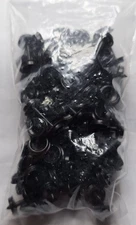 AccuRail #207 Delrin (Plastic) Wheelsets  48 Axles 33-Inch Size  Equips 12 Cars