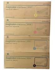 4 X Original Drum Konica Minolta Magicolor 4750 / IUP12K IUP12C IUP12M IUP12Y