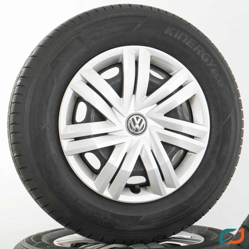 Original VW Polo 6 AW Sommerräder Sommerreifen 14 Zoll 185/70 R14 88H DOT22 - Bild 4 von 4