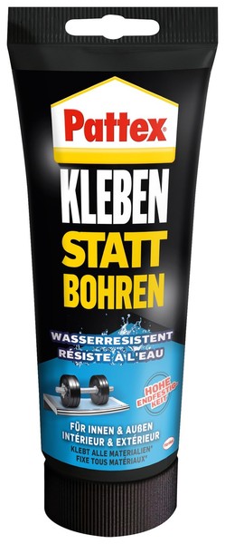 Montagekleber Pattex 340G Wasserresistent FüR Innen & AußEn, Kleben Statt Bohren-image