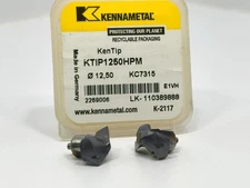 KENNAMETAL KTIP1250HPM New Carbide Inserts 2269006 Grade KC7315 2pcs