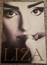 LIZA MINNELLI / EUROPEAN TOUR PROGRAMME 1991 & Ticket Stub