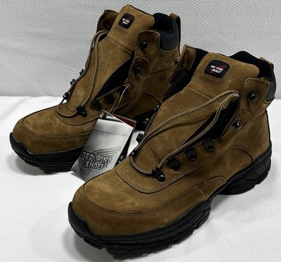 NWT Red Wing Shoes 8674 Brown Leather Waterproof Men display picture 3