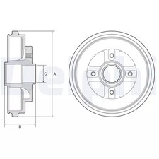Tambour de frein Subaru G3X JUSTY