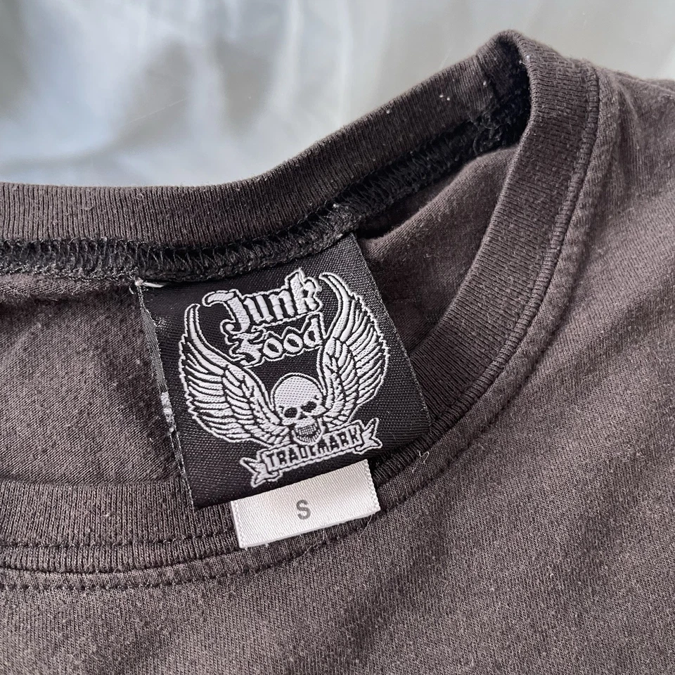 Винтажная женская футболка Junk Food промо фильм дикая вещь Warner Bros 2009 размер S - Изображение 3 из 4