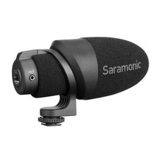Saramonic CamMic Camera Mount Shotgun Microphone for DSLR Cameras PRO