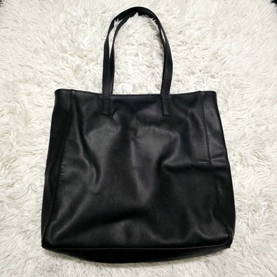 Martha Stewart Black Tote Bag 15x15x4 in Pre-owned in Good Condition
