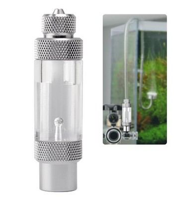 Clscea Aquarium CO2 Bubble Counter with Built-in Check Valve for single-head 