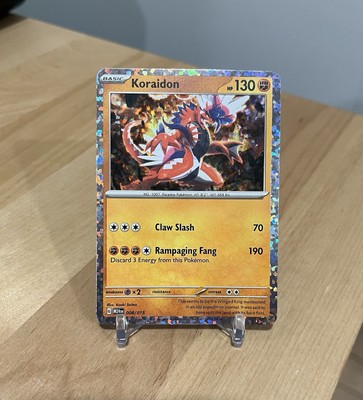 koraidon pokemon card mcdonalds price Amazon.com: Pokemon - Koraidon ex 231/198 - Scarlet & Violet - Ultra Rare