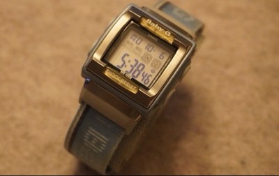 Casio Baby-G BG-180L   Vintage   Digital   Shock Resist   funktioniert