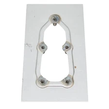 Lowbrow Customs Weld-In Gas Tank EFI Plate for Harley-Davidson Sportster Fuel Pu