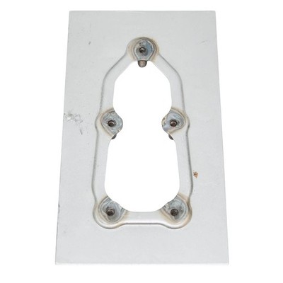 Lowbrow Customs Weld-In Gas Tank EFI Plate for Harley-Davidson Sportster Fuel Pu