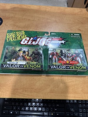 GIJoe Venom vs Valor Bonus Pack BOGO MISB