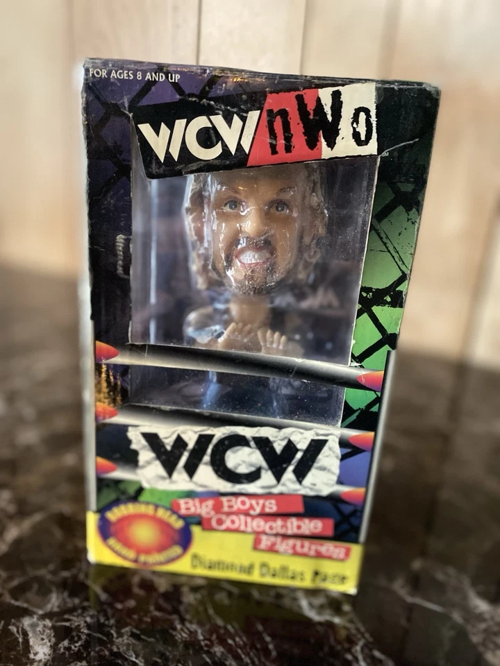 1998 WCW nWO 钻石达拉斯页面摔跤摇头公仔 — 第 2/4 张图片