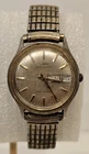 Vintage Timex Automatic Men’s Day/Date Analog Wristwatch Silver Dial Bracelet