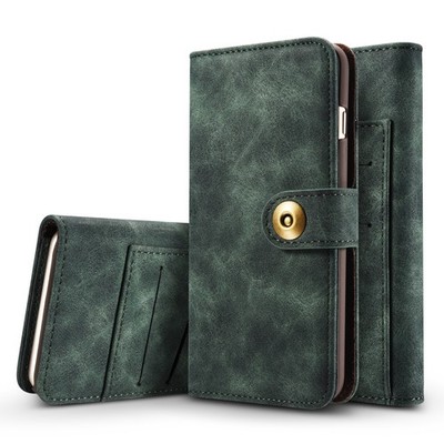 Schutzhülle für Apple iPhone 8 Plus 5.5 Brieftasche mit Kartenfächern Handy Case