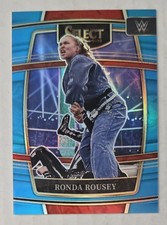 2022 Panini Select WWE - Concourse Light Blue Prizm #90 Ronda Rousey /299