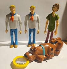 Scooby Doo 2 Fred  Shaggy 5  Action Figures  Scooby Doo Burger King Toy WindUp