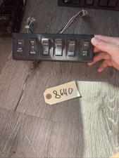 INTERNATIONAL PROSTAR Console 6 Switches - P/N: 3549776C4 Pollak P/N 32237