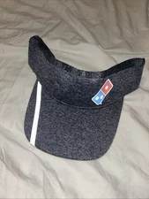 Domino’s Pizza Employee Visor Hat – Gray Performance Cap – (New Without Box)