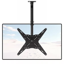 Ceiling TV Mount Adjustable Bracket Fits Most LED, LCD, OLED and Plasma Flat ...