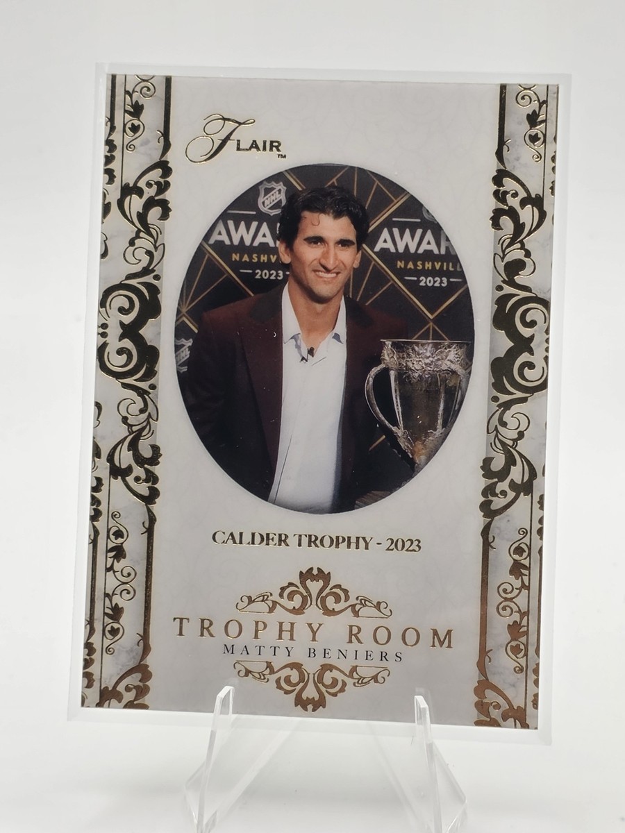 ソナーポケット　matty マティー　書き初め　サイン Matty Beniers 25/26 Upper Deck Flair Trophy Room TR-3 Seattle
