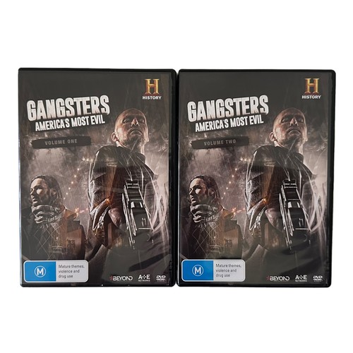 Gangsters - Americas Most Evil, Collectors Set. Vol: 1-4 DVD Region 4. Like New. - Picture 5 of 10