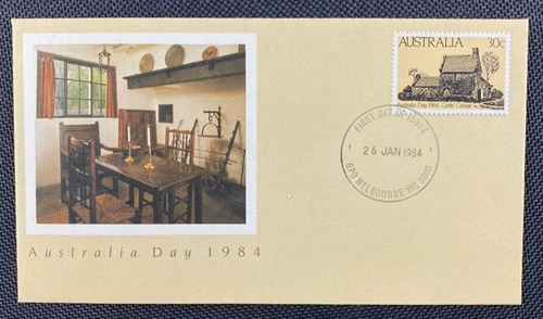 1984 Australia Day FDC First Day Cover GPO Melbourne FDI Postmark