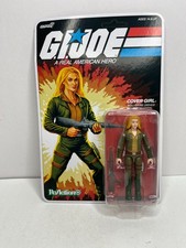 SUPER7 G.I JOE COBRA O-RING STYLE COVER GIRL REACTION FIGURE NEW DAMAGED CARD