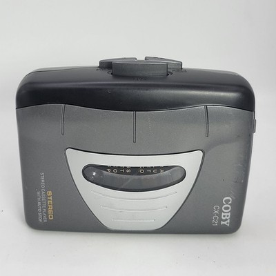  Coby Stereo Cassette Player CX-C21 Ultra Compact With Auto Stop