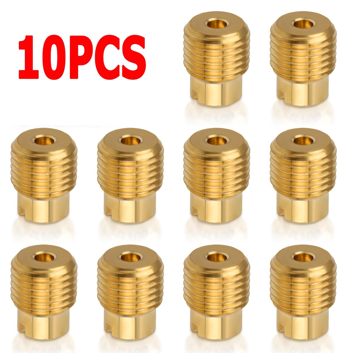 10pcs Carburetor Main Jet Kit for Honda GX160 GX200 GX390 Predator