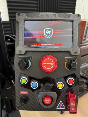 RaceBox GTE V2 Carbon Fiber sim racing Button Box