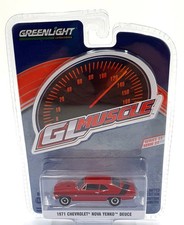 Greenlight GL Muscle 1971 Chevrolet Nova Yenko Deuce- Red Ltd. Ed. 13270-E