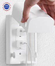 Outlet Cover Box Baby Safety Plug Covers Electrical Child Proof Socket Bates