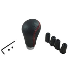 Schaltknauf Schalthebel Kunstleder Schwarz Für Audi A3 A4 80 90 100 200 TT