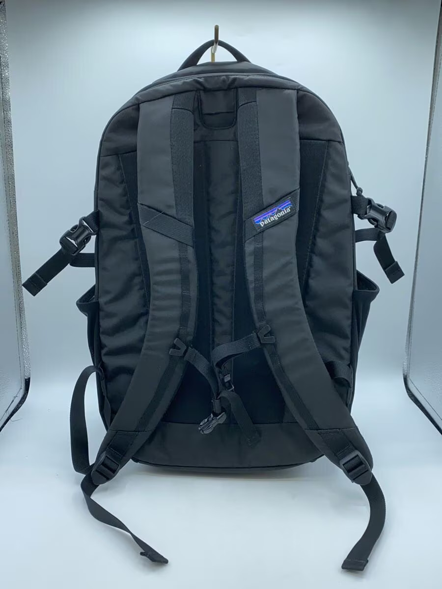 Patagonia Backpack, Polyester, Black, Solid Color… - image 3